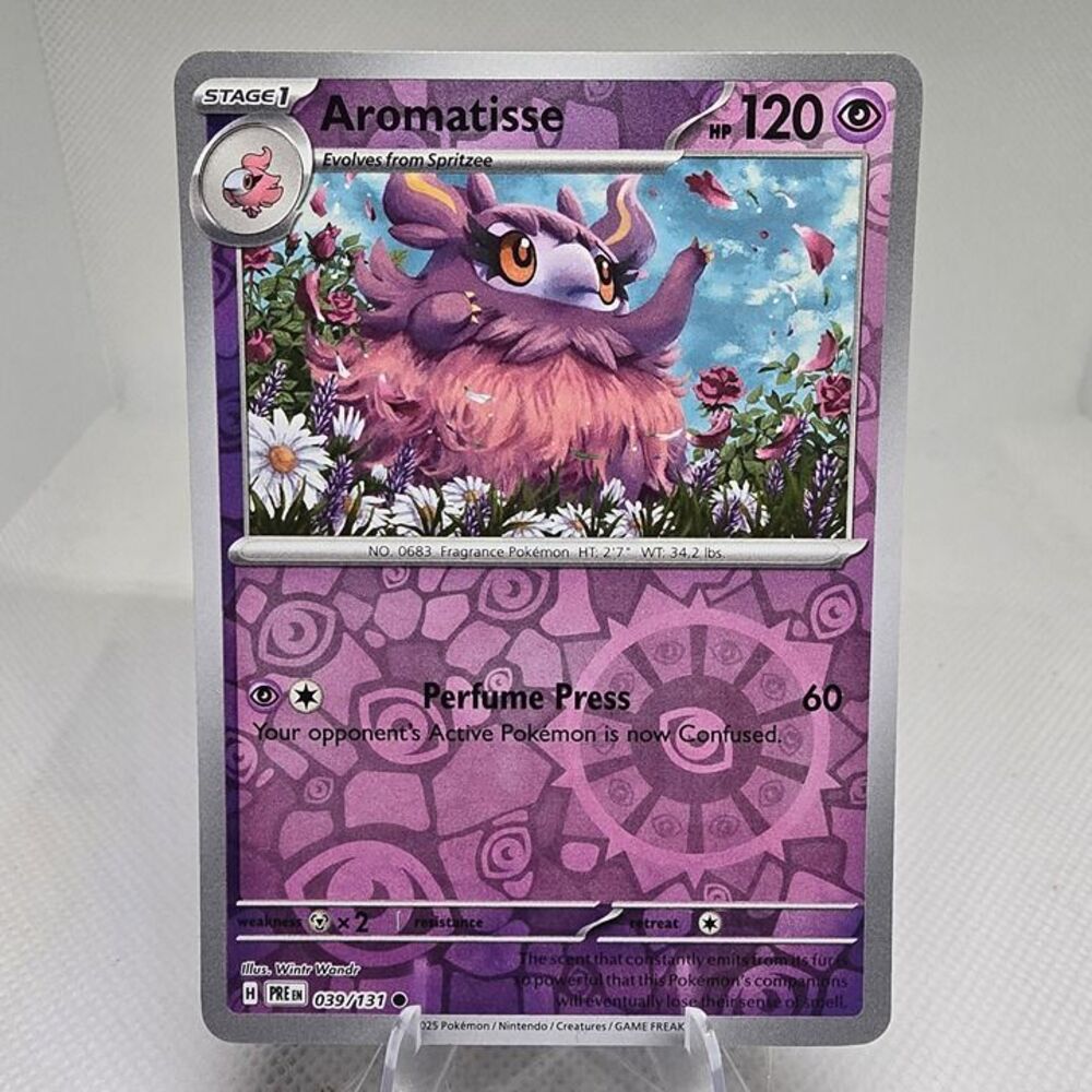 Aromatisse 39 Pokemon Prismatic Evolutions